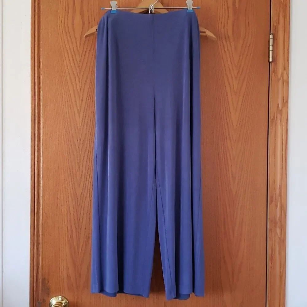 Chico's Heather Blue Gaucho Pants - Sz 3 (XL - 16)